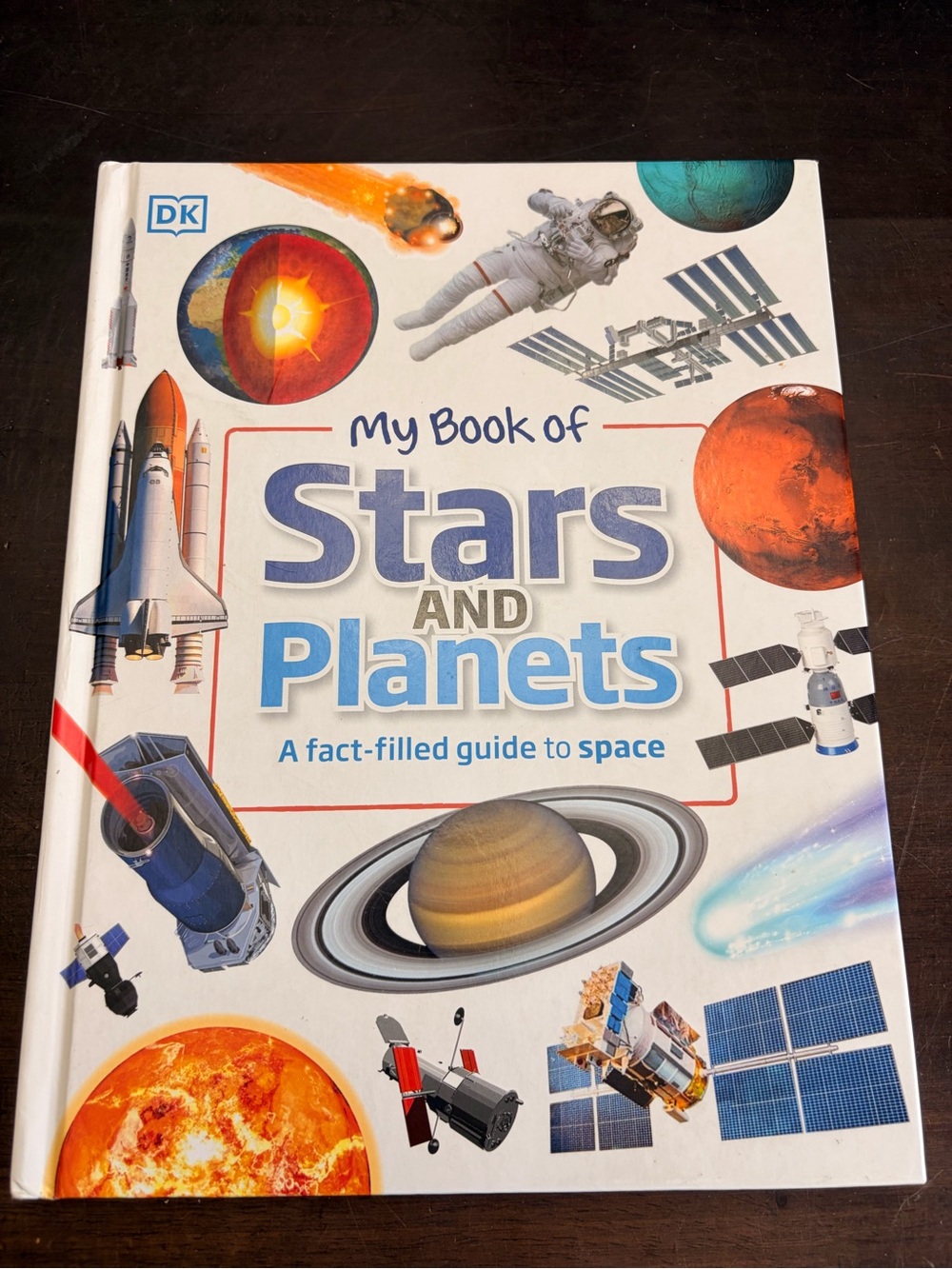 My Book of Stars and Planets - White/Blue Kids Space Guide